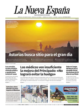 Cover of La Nueva Espana