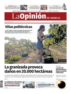 Cover of La Opinion de Murcia
