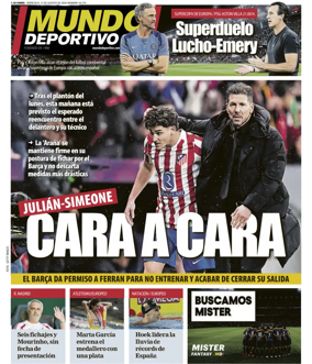 Cover of Mundo Deportivo (Barcelona)