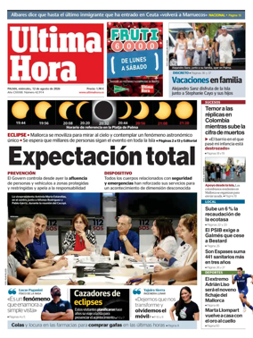 Cover of Ultima Hora