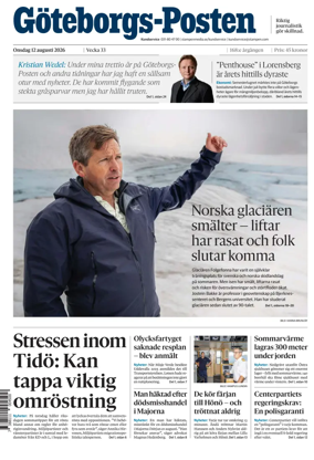 Cover of Goteborgs-Posten
