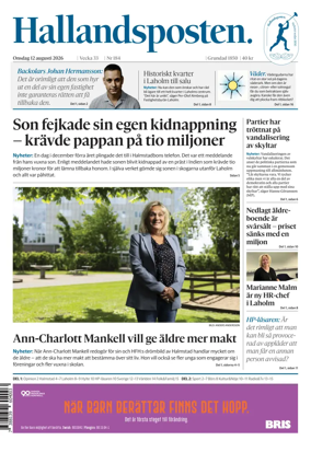 Cover of Hallandsposten