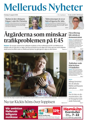 Cover of Melleruds Nyheter