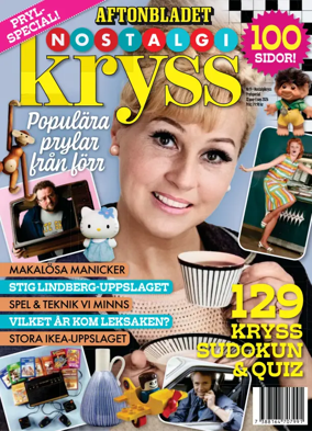 Cover of Nostalgikryss - Prylar & Teknik