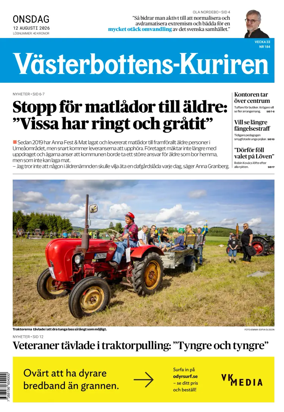 Cover of Vasterbottens-Kuriren
