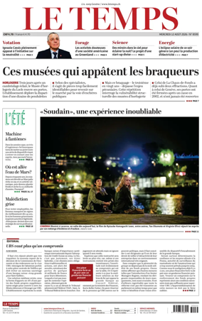 Cover of Le Temps