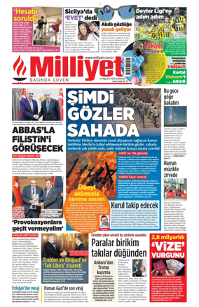 Cover of Milliyet