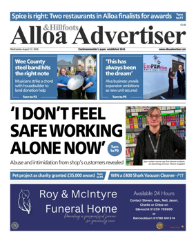 Cover of Alloa Advertiser