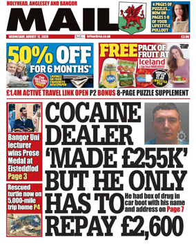 Cover of Bangor Mail