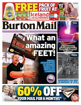 Cover of Burton Mail