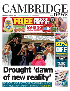 Cover of Cambridge News