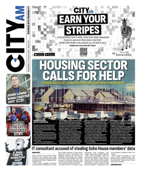 Cover of City AM
