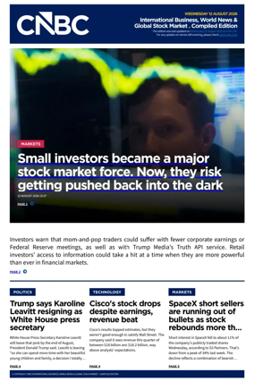 Cover of CNBC