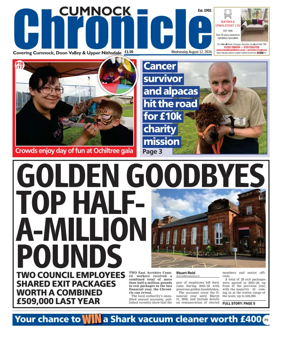 Cover of Cumnock Chronicle
