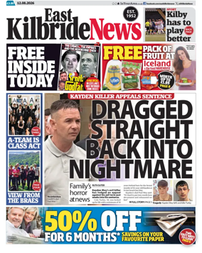 Cover of East Kilbride News