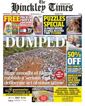 Cover of Hinckley Times