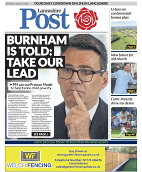 Cover of Lancashire Evening Post