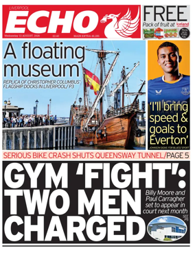 Cover of Liverpool Echo