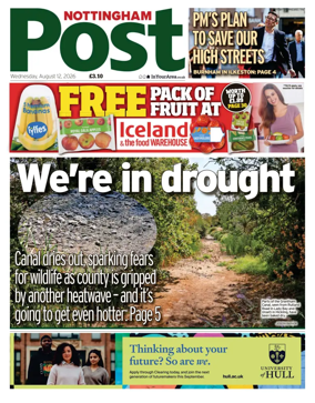 Cover of Nottingham Post