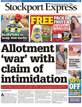 Cover of Stockport Express