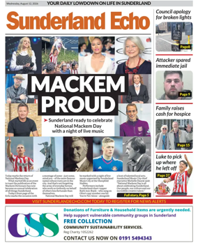 Cover of Sunderland Echo