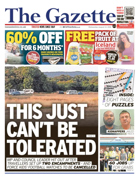 Cover of Teesside Evening Gazette
