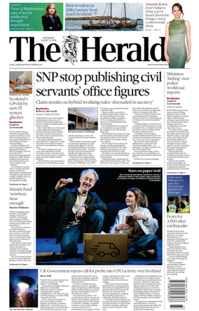 Cover of The Herald (Scotland)