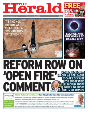 Cover of The Plymouth Herald