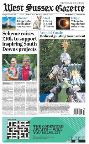 Cover of West Sussex Gazette