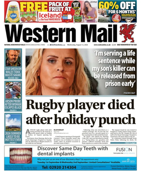 Cover of Western Mail