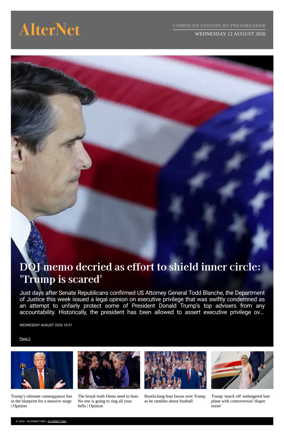 Cover of AlterNet