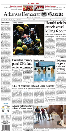 Cover of Arkansas Democrat-Gazette