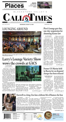Cover of Call & Times