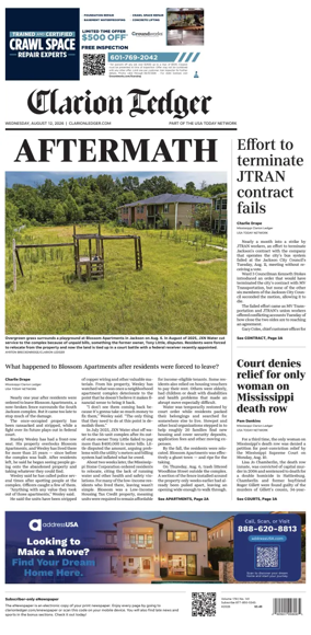 Cover of Clarion Ledger