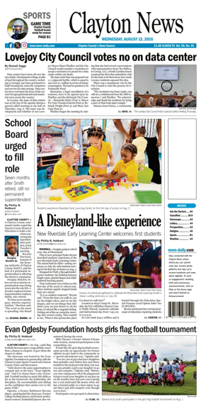 Cover of Clayton News