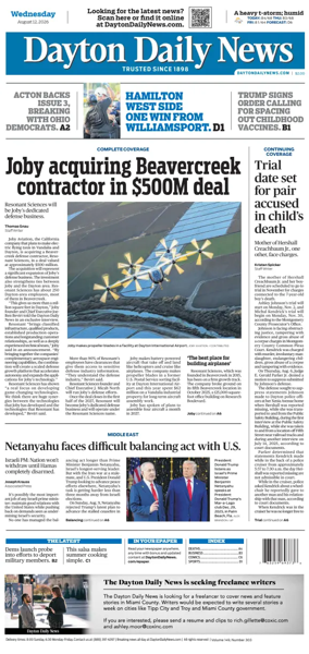 Cover of Dayton Daily News