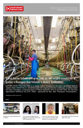 Cover of East Idaho News