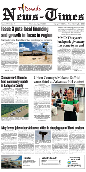 Cover of El Dorado News-Times