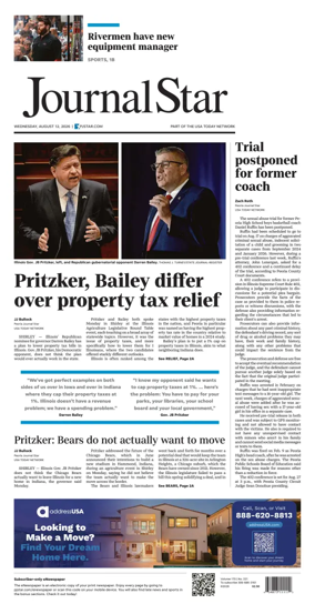 Cover of Journal Star (Peoria)