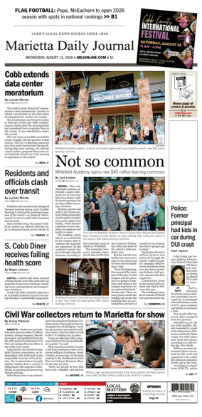Cover of Marietta Daily Journal