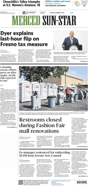 Cover of Merced Sun-Star