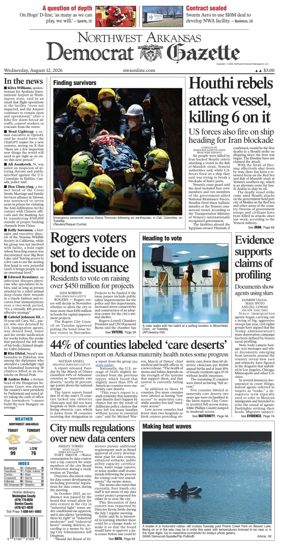 Cover of Northwest Arkansas Democrat-Gazette