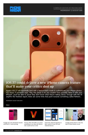 Cover of Phone Arena - Compiled Edition