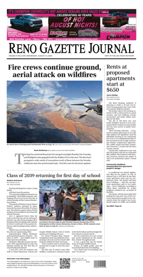 Cover of Reno Gazette Journal