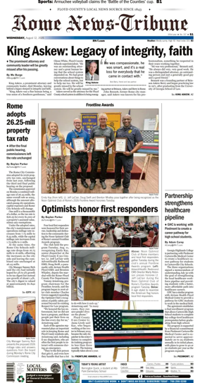 Cover of Rome News-Tribune