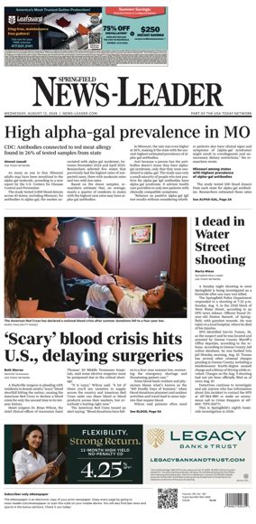 Cover of Springfield News-Leader