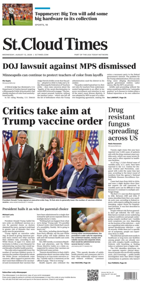 Cover of St. Cloud Times