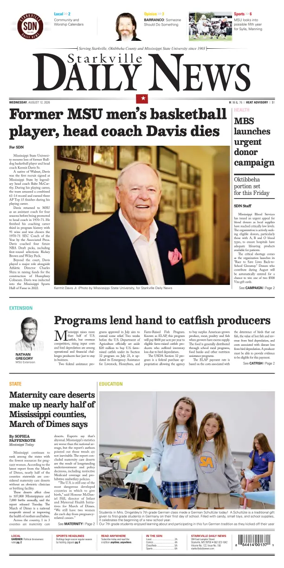 Cover of Starkville Daily News