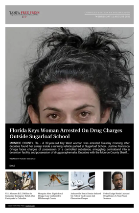 Cover of Tampa Free Press