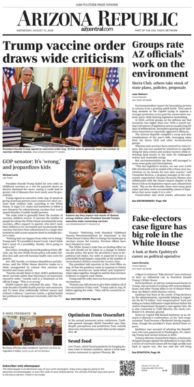 Cover of The Arizona Republic